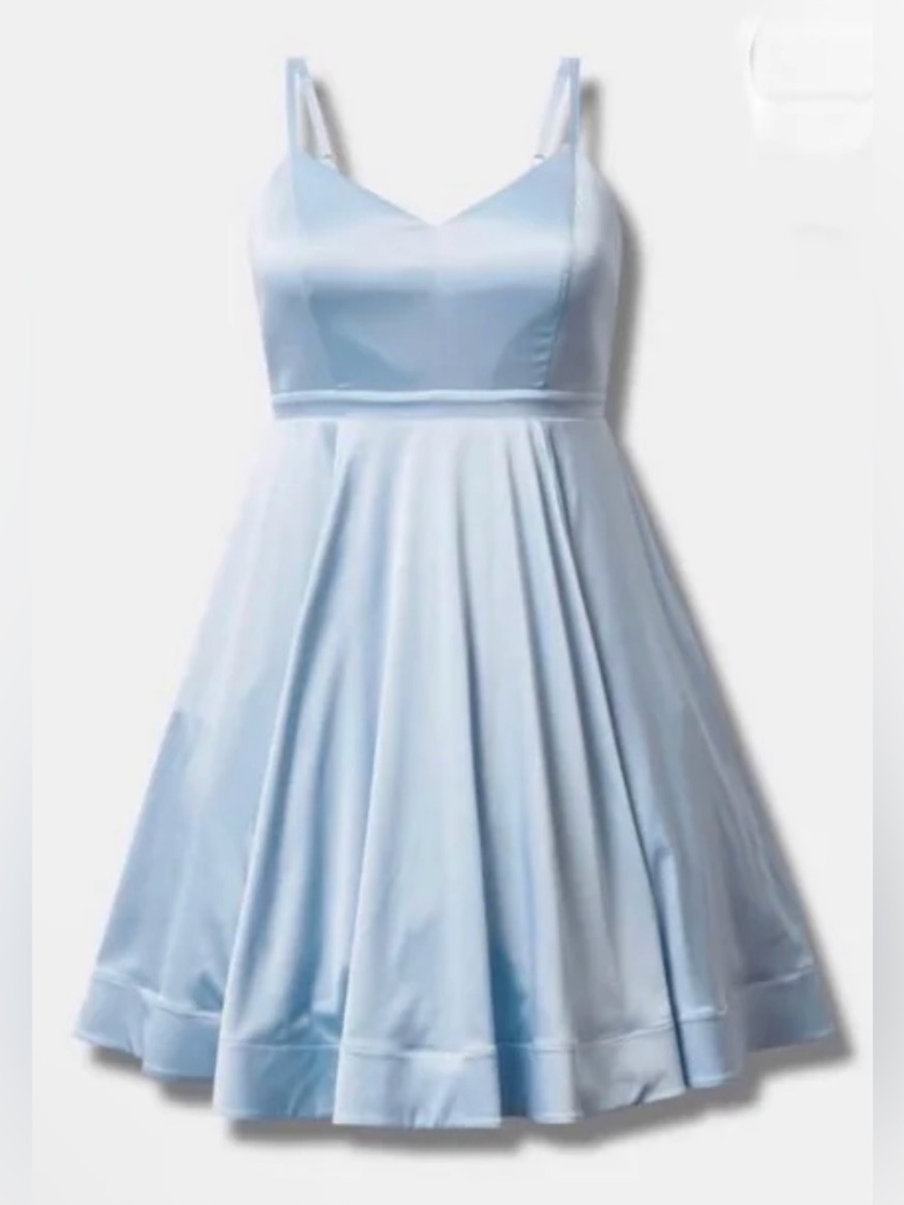 NWT Torrid satin mini fit flare skater dress size 28